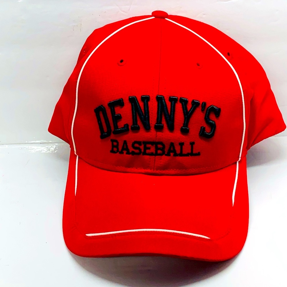 richardson hat # 402 red Denny’s Baseball
